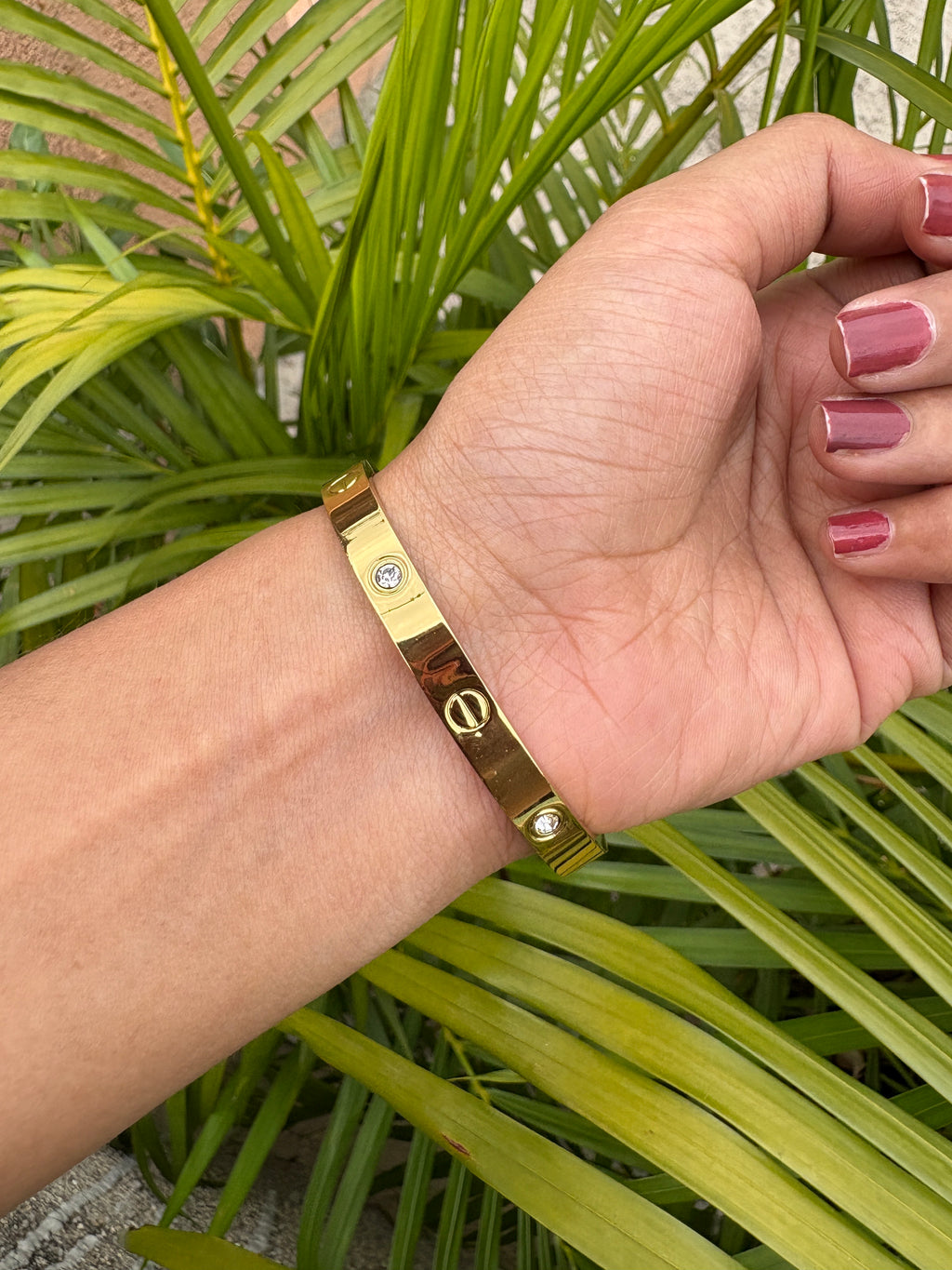 Anti tarnish Baby size Cartier bracelet