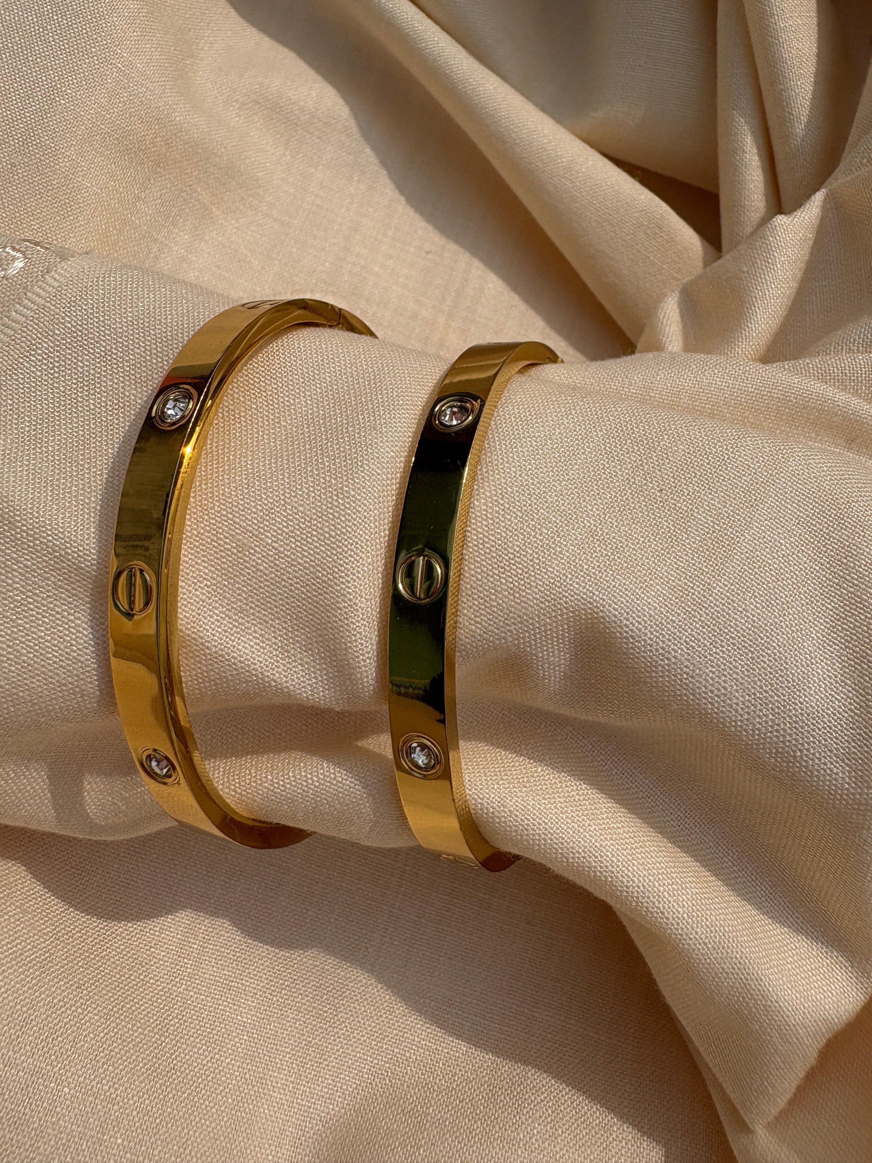 Anti tarnish Baby size Cartier bracelet