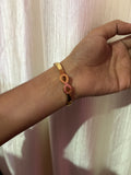 Anti Tarnish thin wrist Infinity bracelet