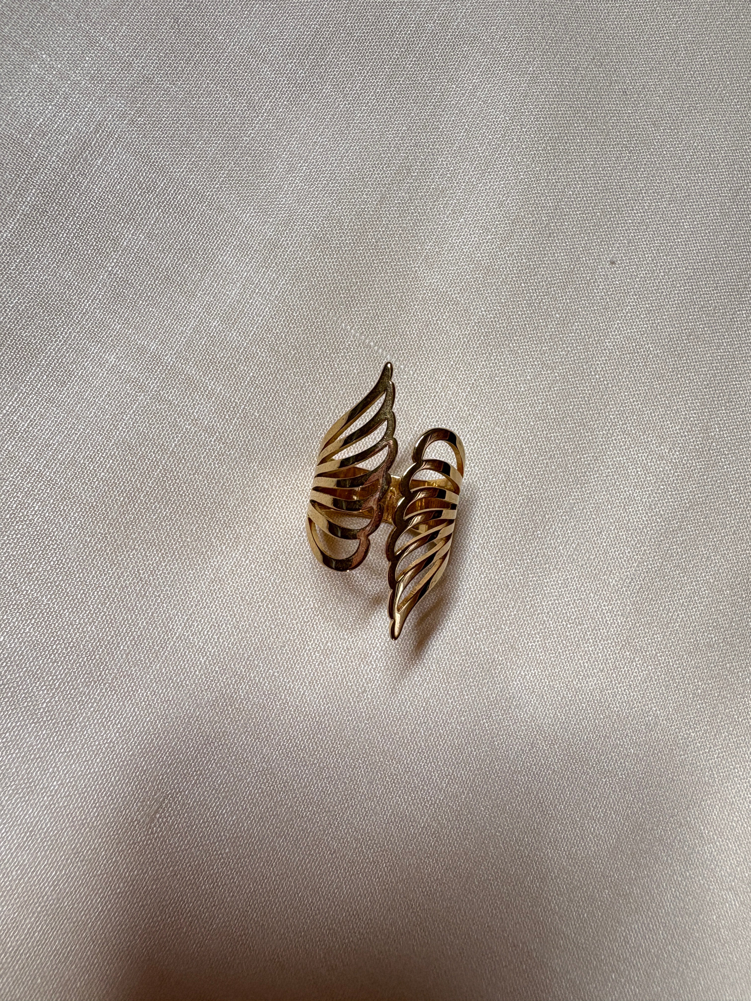 Anti Tarnish adjustable Wings Rings