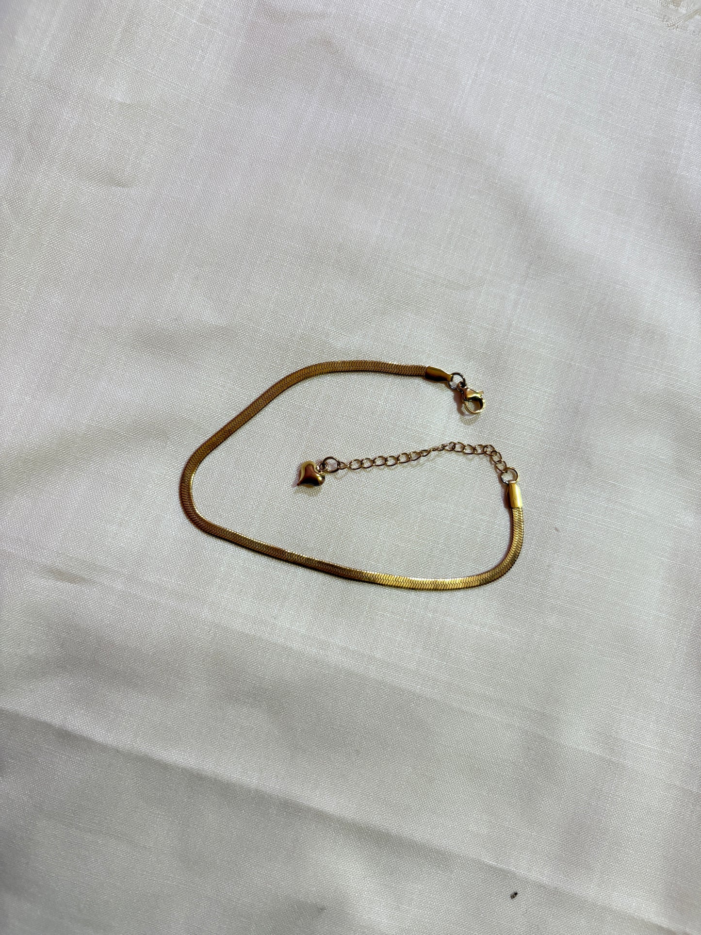 Anti Tarnish snake chain anklet