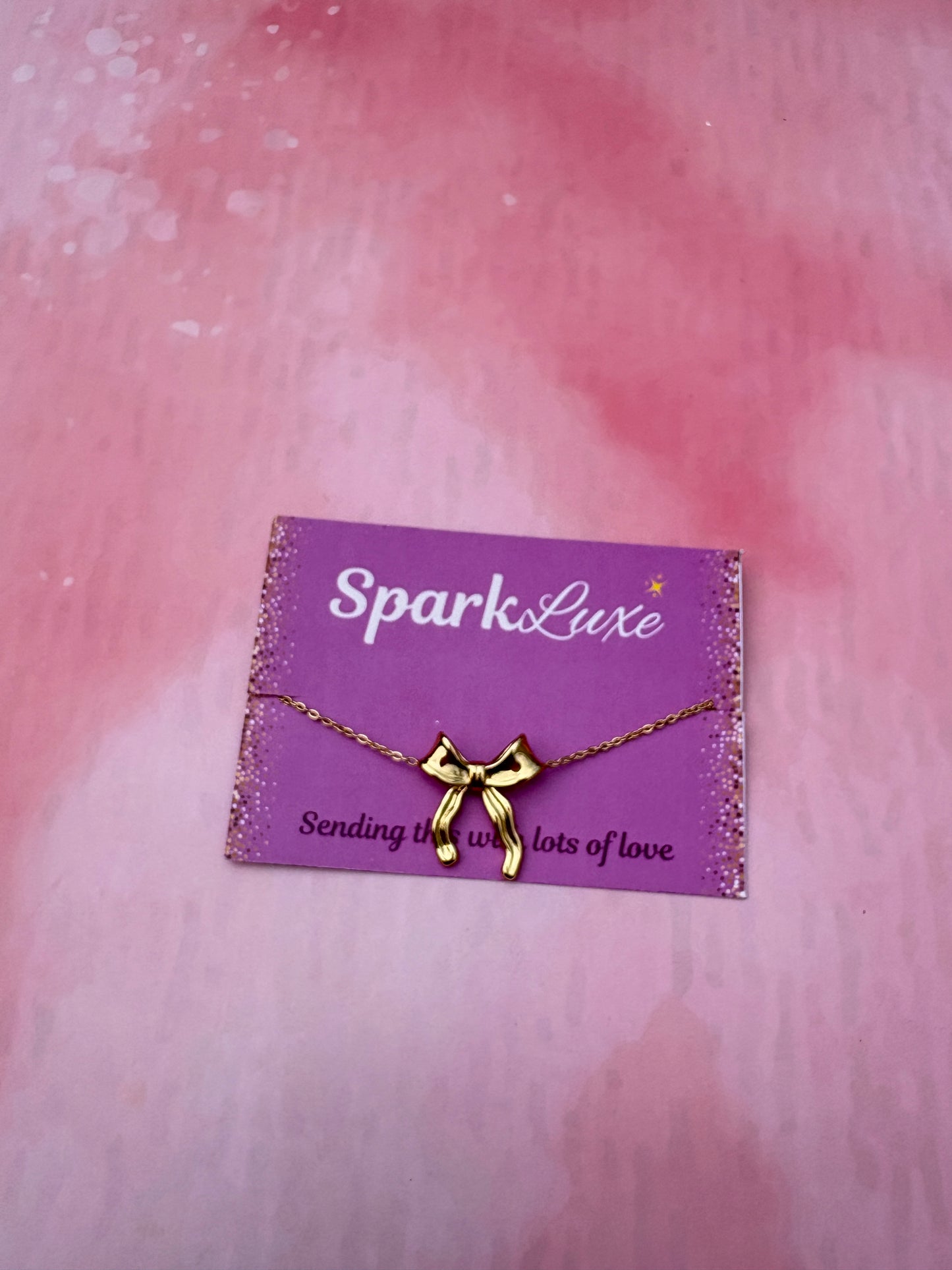 Anti Tarnish Bow bracelet