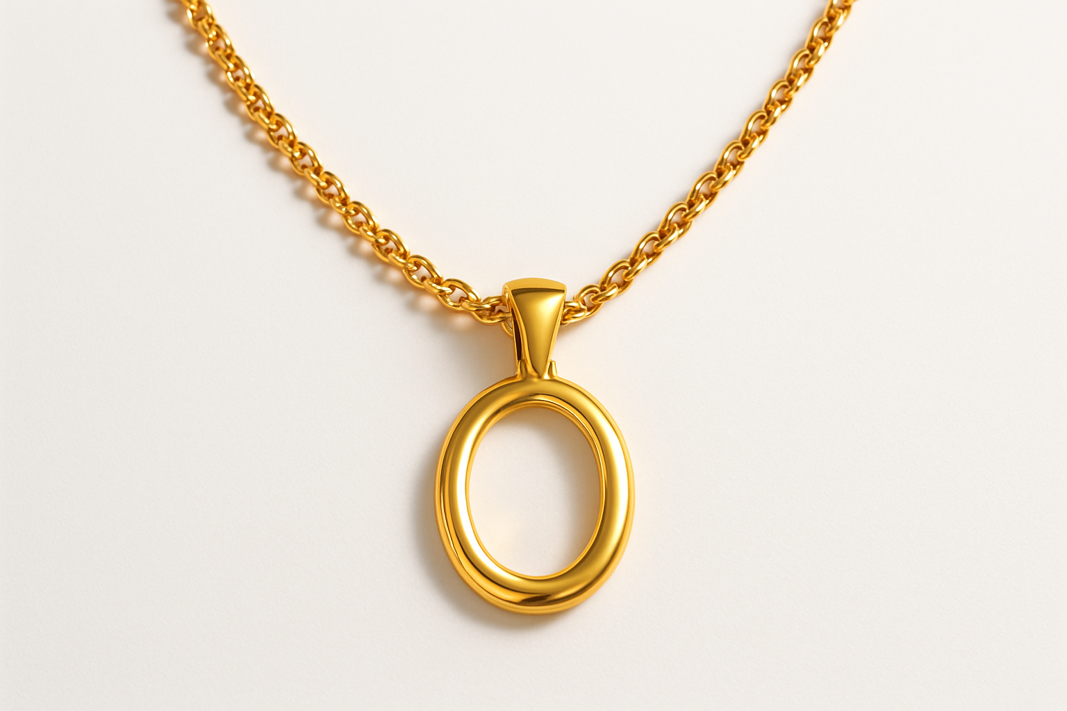 gold anti tarnish necklace